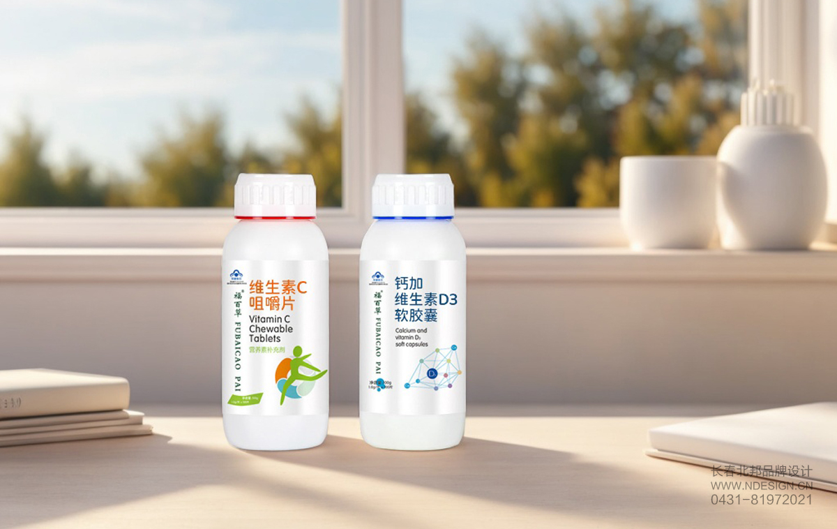 药品包装设计,维生素包装设计,产品包装设计,保健品包装设计